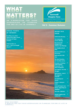 What Matters Newsletter Vol-3-Summer-Autumn-2022