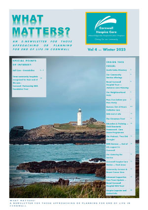 What Matters Newsletter volume-4 Winter 2022