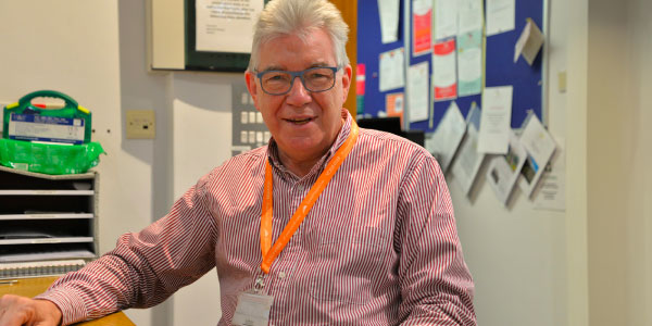 reception-feature Hospice Reception Volunteer