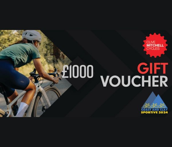 Coast and Clay Sportive Gift Voucher Clive Mitchell Cycles 2024