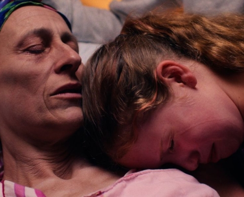 Still shot from Cornwall Hospice's new film