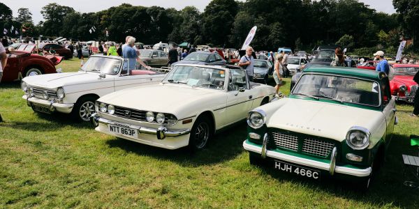 MECP Three Cars on Show Classic Car Show