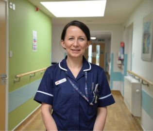 Ward Sister Claire Clark 315 x 270 Ward Sister Mount Edgcumbe Hospice Claire Clark