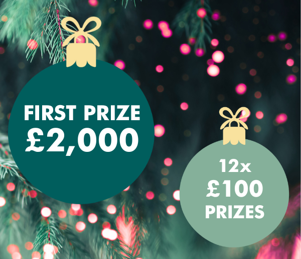 Play the Cornwall Hospice Christmas Raffle